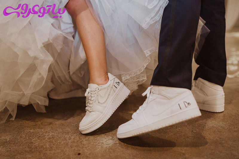 کفش راحتی عروس
