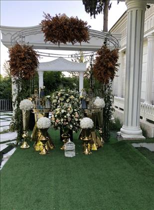 باغ تالار پذیرایی عمارت خورشید