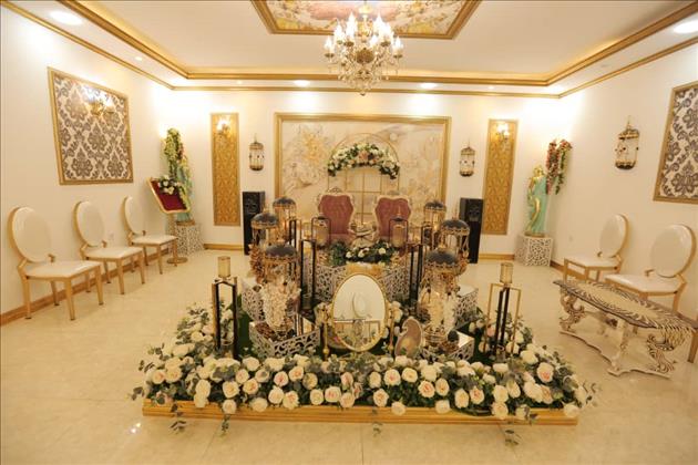 تالار پذیرایی مجلل قصر امیران