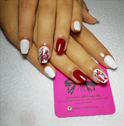 کاشت ناخن و ژل لاک سحر