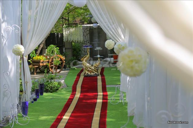 باغ تالار مجلل تخت طاووس