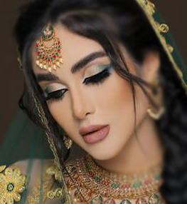 میکاپ عروس اسماء پور مهنی 