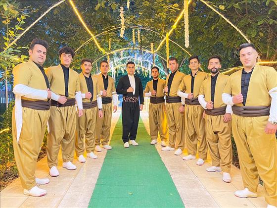 اجرای رقص گروه کردی در مراسمات