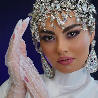 زیبایی عروس  تکتم حسنی مشهد