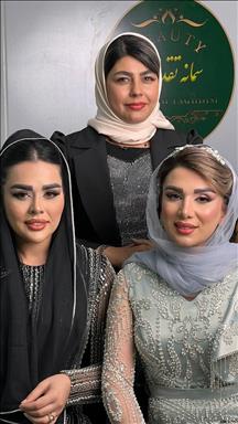 آرایش عروس بردسکن