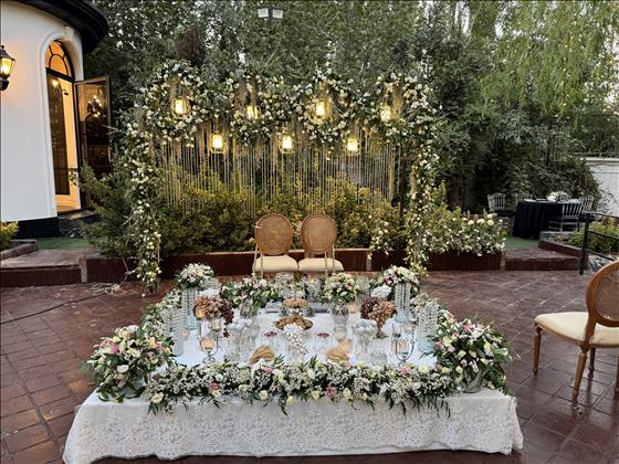 باغ تالار عمارت تشریفاتی پارمیدا