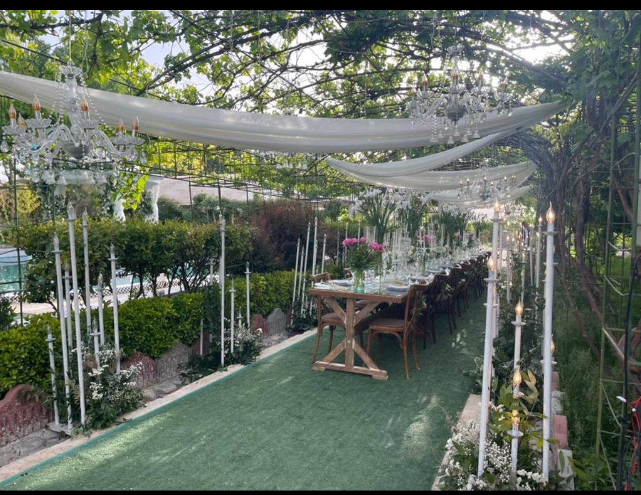 باغ تالار عمارت تشریفاتی پارمیدا 6 باغ تالار عمارت تشریفاتی پارمیدا 6