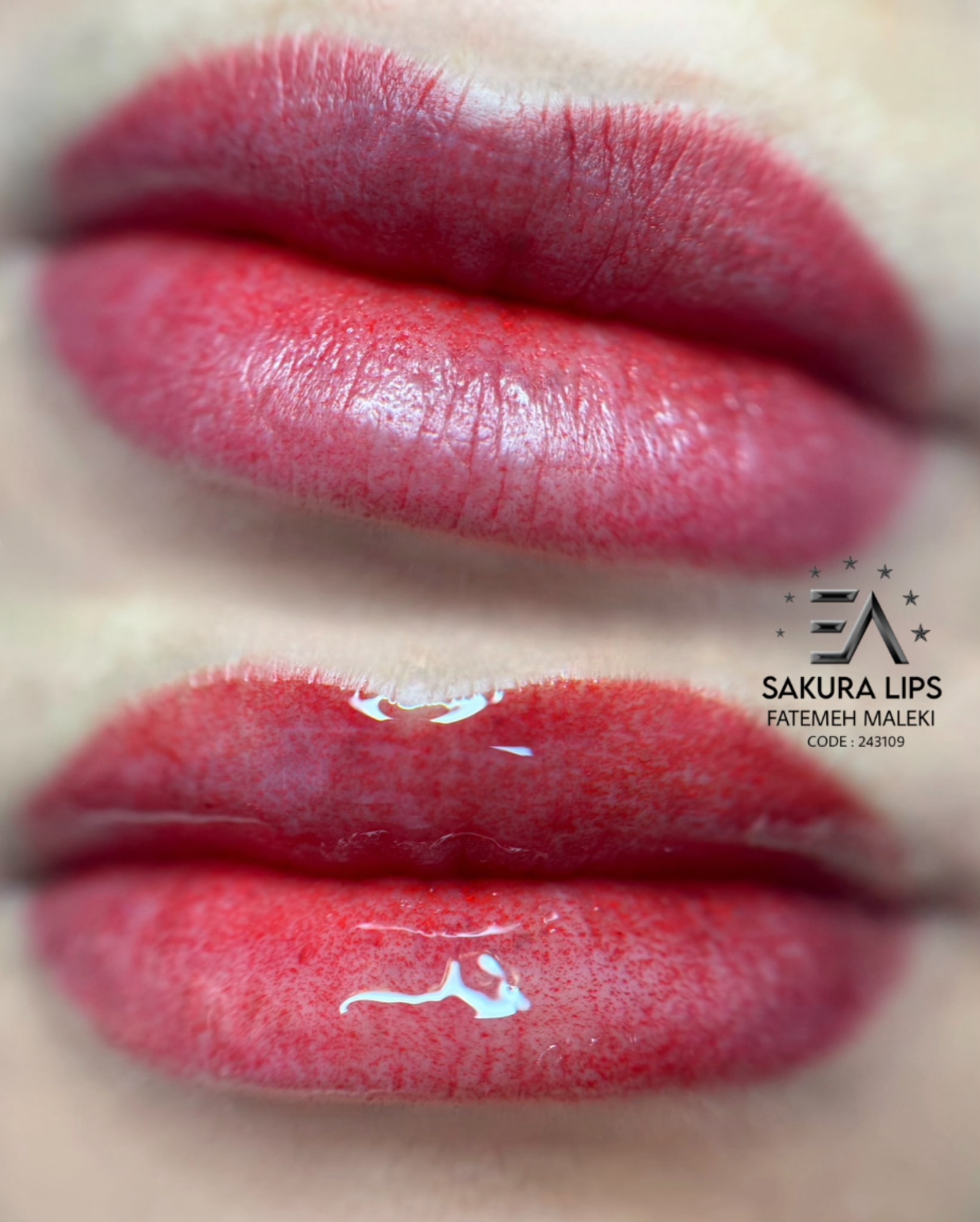 آرایش دائم فاطمه مالکی 2 آرایش دائم فاطمه مالکی 2