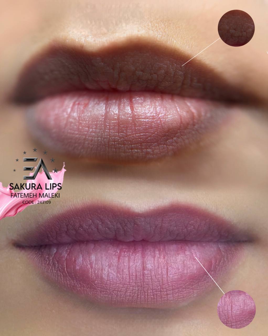 آرایش دائم فاطمه مالکی 17 آرایش دائم فاطمه مالکی 17