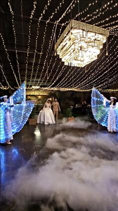 ساقدوش عروس،بال فرشته ودف نوازی