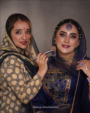 آرایش عروس کرمان