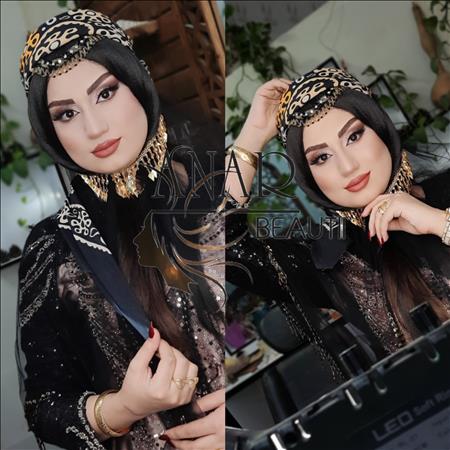 آرایشگاه عروس انار
