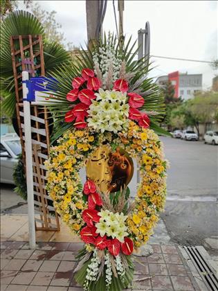 گل طبیعی دسته گل تاج گل سبد گل