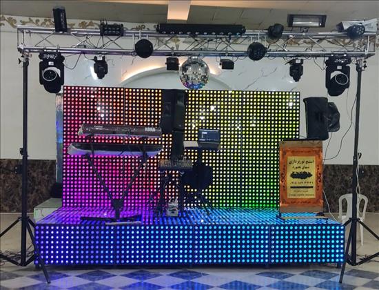 مجهزترین استیج نورپردازی برند