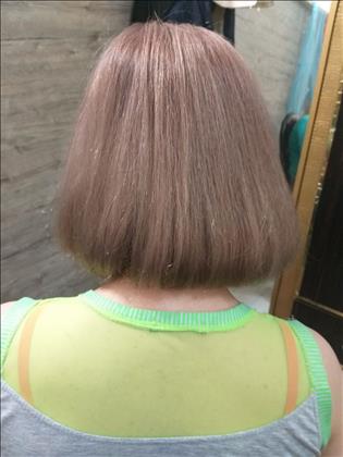 رنگ و لایت وکوتاهی مو، تتو