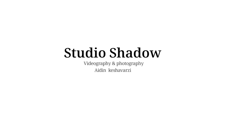 استودیو شدو