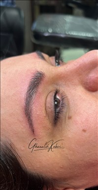 آرایش دائم غزاله کبیری در مشهد