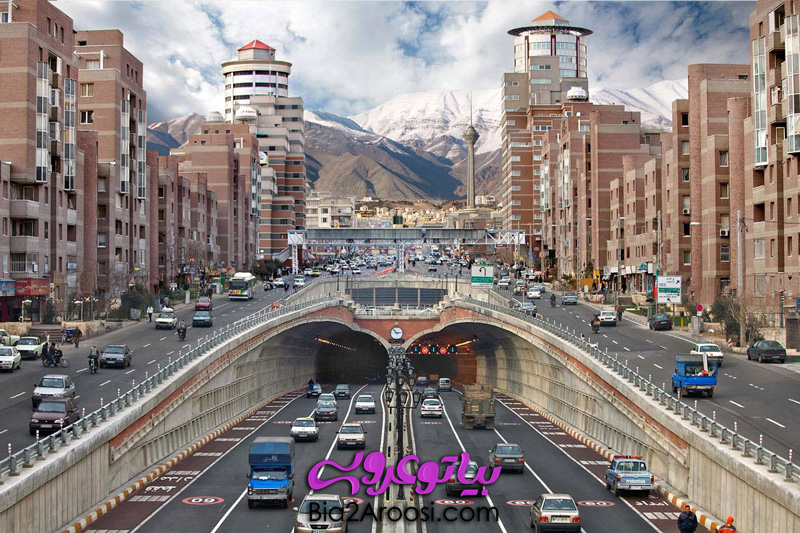 مسیر پیاده روی تهران