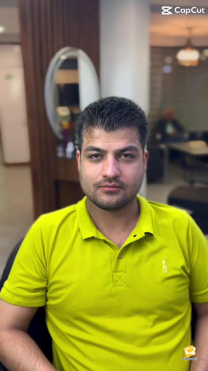 گریم تخصصی داماد آلاس مشهد
