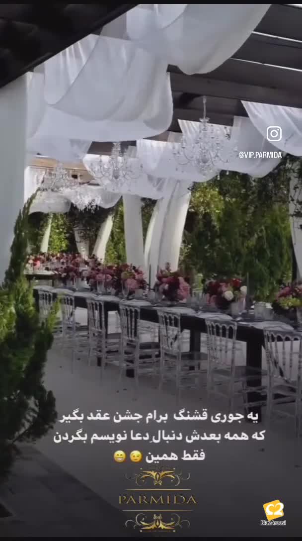 باغ تالار عمارت تشریفاتی پارمیدا 7