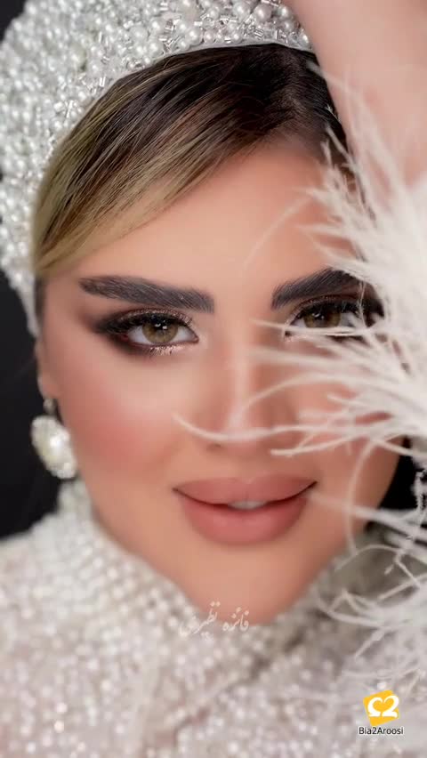 میکاپ عروس فائزه نظیری 8