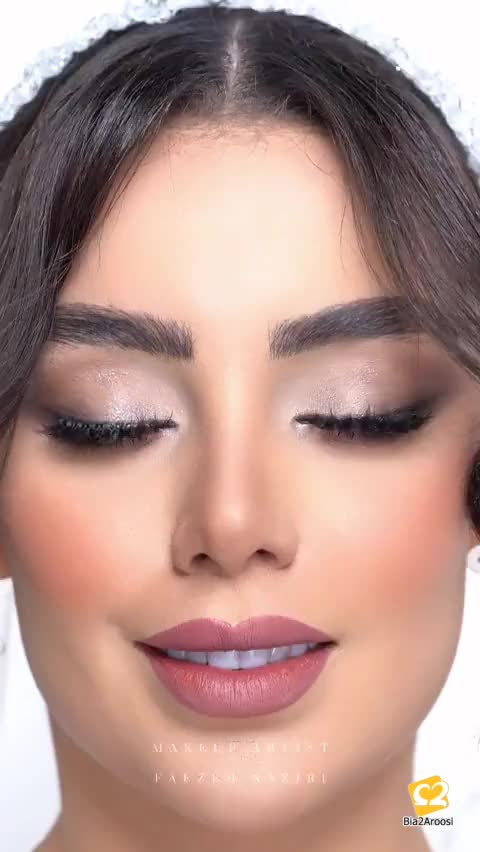 میکاپ عروس فائزه نظیری 9