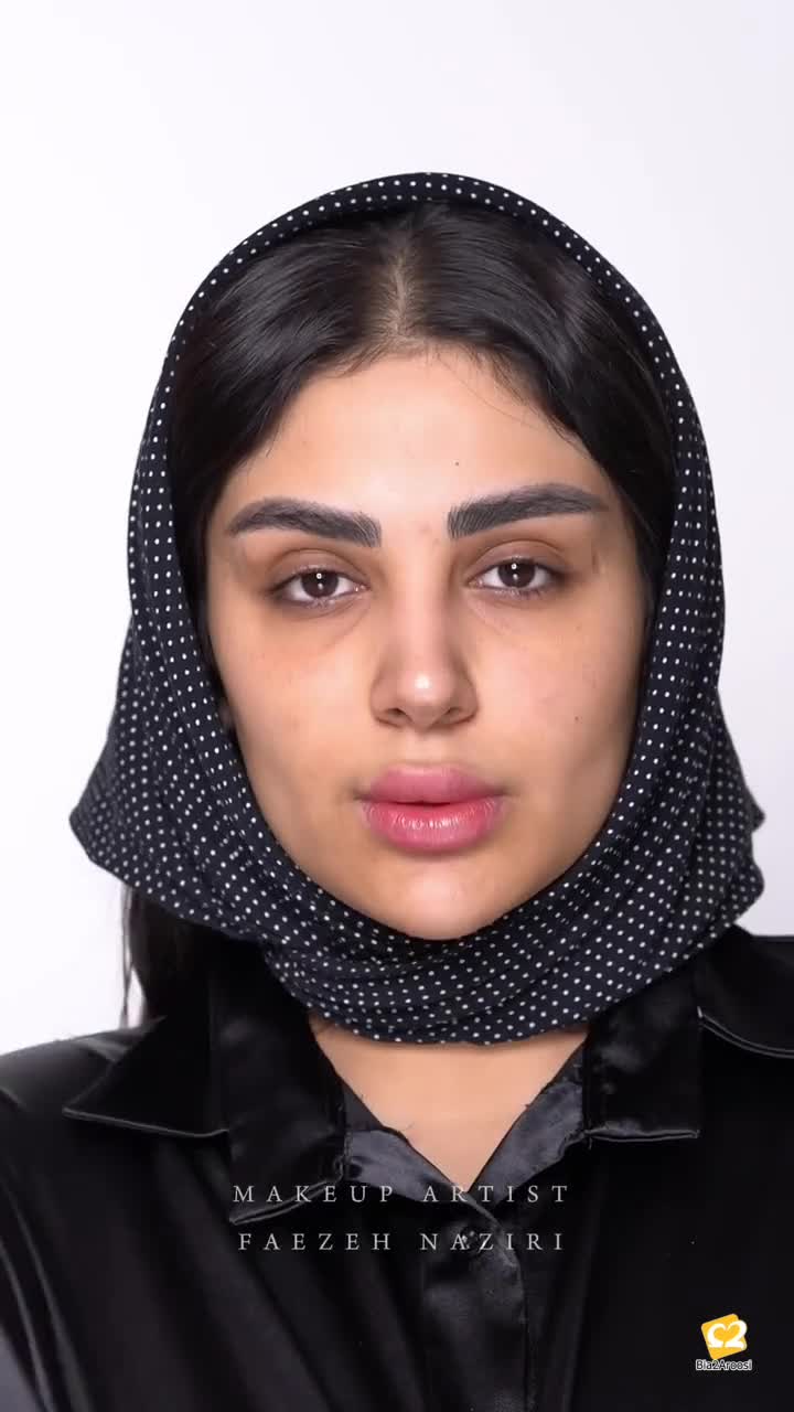 میکاپ عروس فائزه نظیری 17